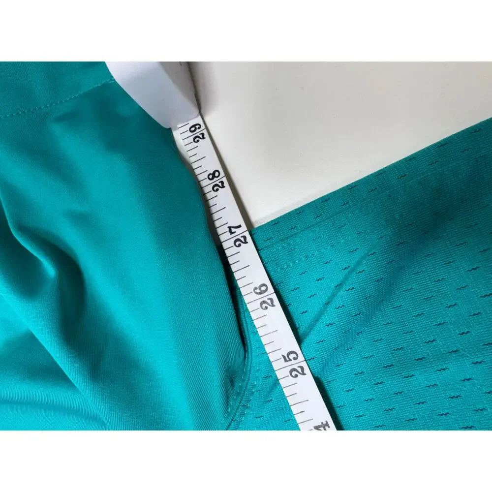 Nike Miami Dolphins 47 Jersey Sz XL NFL Teal Orange V Neck Football Sportswear